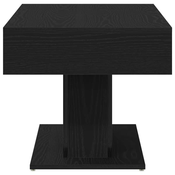 vidaXL Kaffe Bord Svart ek Trä 96.1 x 50 x 44.8 cm Hållbart Kaffe Bord