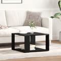 Miniatyrbilde 5 av 10: vidaXL Kaffebord Svart Eik 85x55x31 cm Laget av Tre
