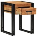 Miniatyrbilde 3 av 11: vidaXL Sidebord 40x40x50 cm Massivt Akasietre