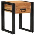 Miniatyrbilde 5 av 11: vidaXL Sidebord 40x40x50 cm Massivt Akasietre