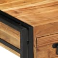 Miniatyrbilde 9 av 11: vidaXL Sidebord 40x40x50 cm Massivt Akasietre