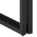 Miniatyrbilde 11 av 11: vidaXL Endebord med skuff Svart 40x40x50 cm Solid gjenvunnet tre