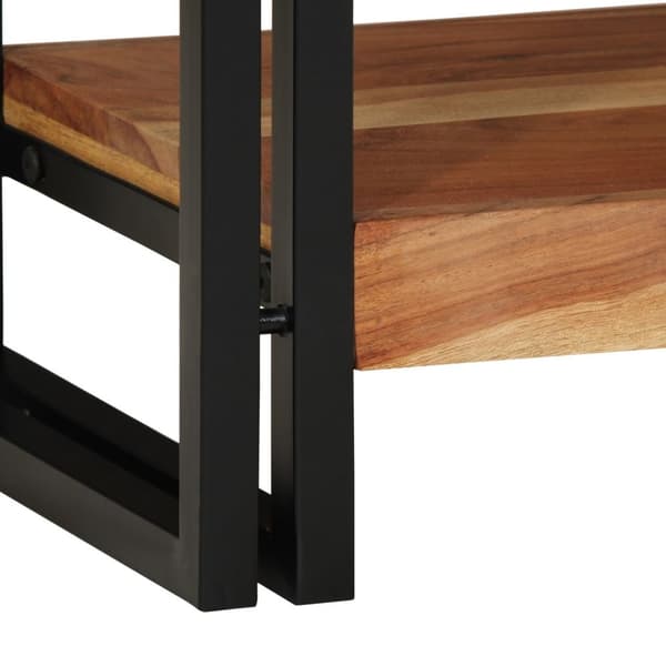 vidaXL Konsollbord 120x33x75 cm Solid tre Akasie