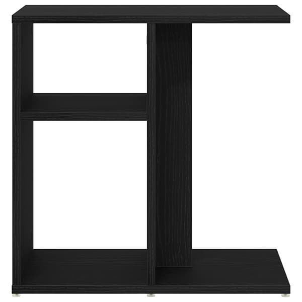 vidaXL Sidebord Svart Eik Tre 50 x 30 x 50 cm Oppbevaring Sluttbord