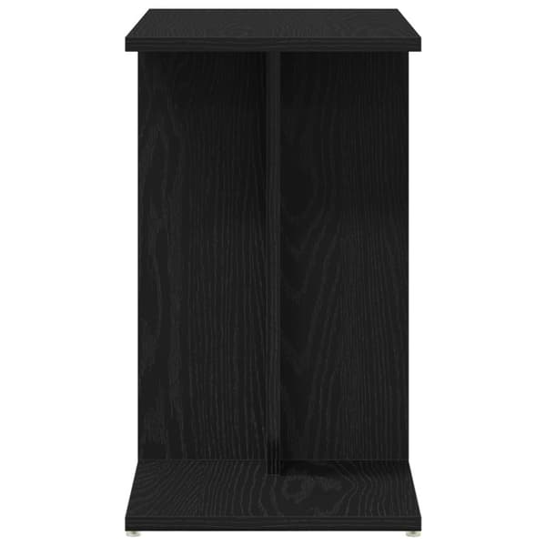 vidaXL Sidebord Svart Eik Tre 50 x 30 x 50 cm Oppbevaring Sluttbord