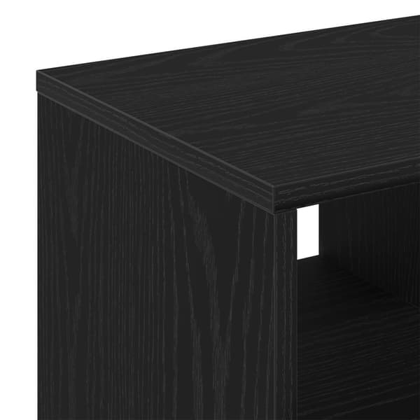 vidaXL Sidebord Svart Eik Tre 50 x 30 x 50 cm Oppbevaring Sluttbord