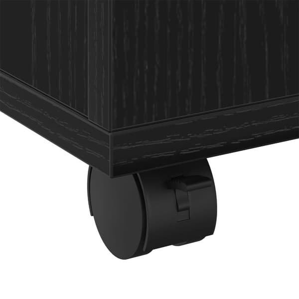 vidaXL Kaffe Bord Svart ek Konstruerat trä 60 x 60 x 38 cm