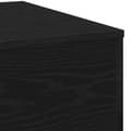 Miniatyrbillede 9 af 10: vidaXL Sofa Bord Sort Egetræ Konstrueret træ 55 x 55 x 31 cm Holdbart