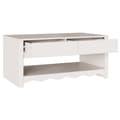 Miniatyrbillede 6 af 11: vidaXL Oyster White Træ Mellem Sofabord Rektangulær Moderne