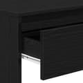 Miniatyrbillede 10 af 11: vidaXL Konsolbord Sort Egetræ Konstrukteret Træ 100 x 35 x 76.8 cm