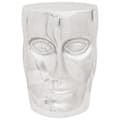 Miniatyrbilde 4 av 10: vidaXL Face Krakk Sølv 33x33x45 cm Aluminium