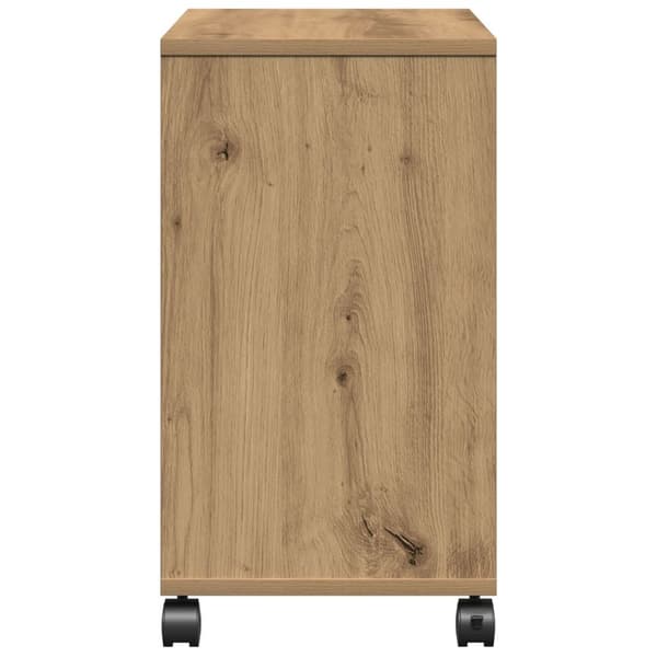 vidaXL Sidebord Artisan Eg Konstrueret træ Kompakt Bærbar Endebord