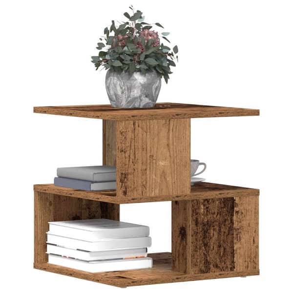vidaXL Sidebord Gammelt Tre Tre 40x40x40 cm Oppbevaring Sofabord