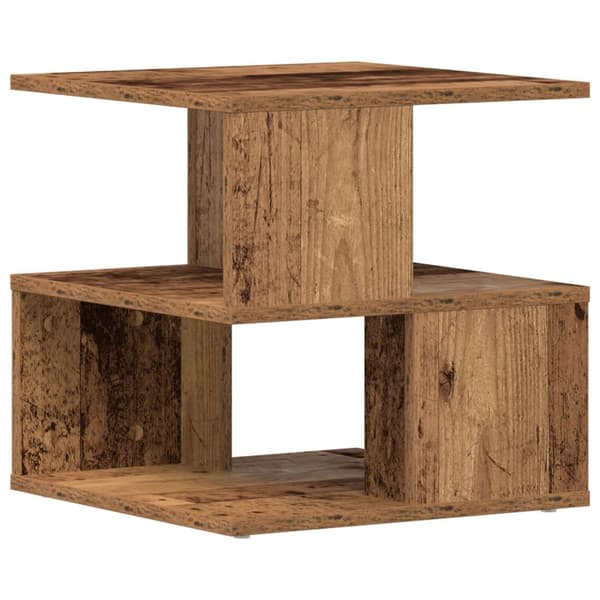 vidaXL Sidebord Gammelt Tre Tre 40x40x40 cm Oppbevaring Sofabord