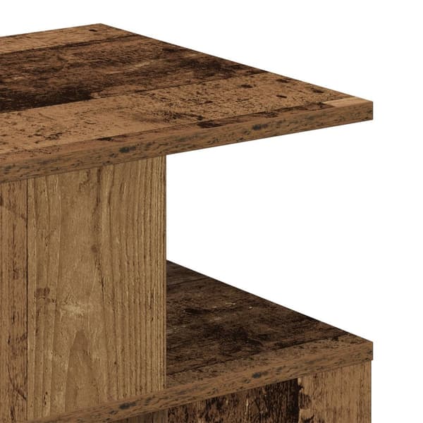 vidaXL Sidebord Gammelt Tre Tre 40x40x40 cm Oppbevaring Sofabord