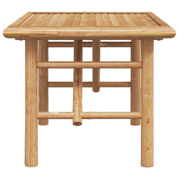 vidaXL Naturlig Bambu Bambu, Galvaniserat Metall Medium Hållbar