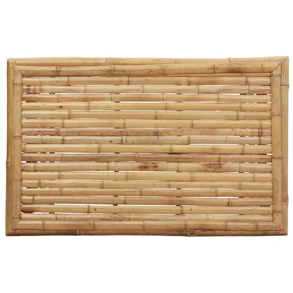 vidaXL Naturlig Bambu Bambu, Galvaniserat Metall Medium Hållbar
