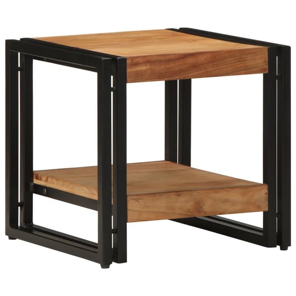 vidaXL Kaffebord 40x50x38 cm Massivt Akasietre