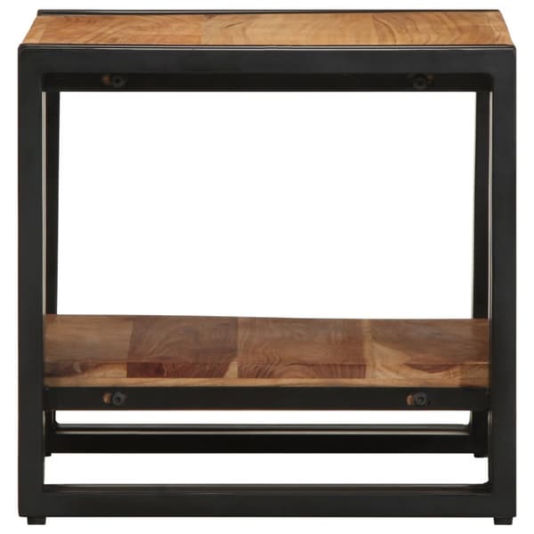 vidaXL Kaffebord 40x50x38 cm Massivt Akasietre