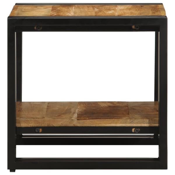 vidaXL Kaffebord 40x50x38 cm Solid Grovt Tre Mango