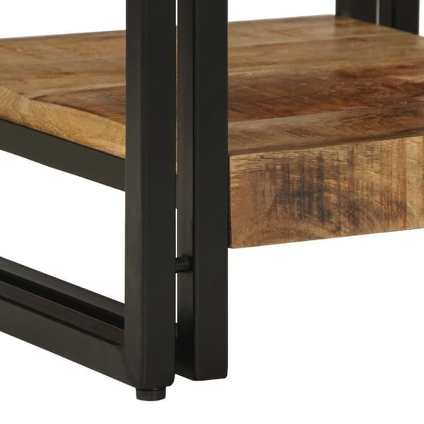 vidaXL Kaffebord 40x50x38 cm Solid Grovt Tre Mango