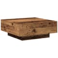 Miniatyrbillede 1 af 4: vidaXL Sofabord Gammel træ Massivt træ 80 x 80 x 31 cm Simpelt