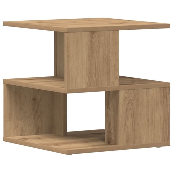vidaXL Sidebord i kunstverk eik 40x40x40 cm