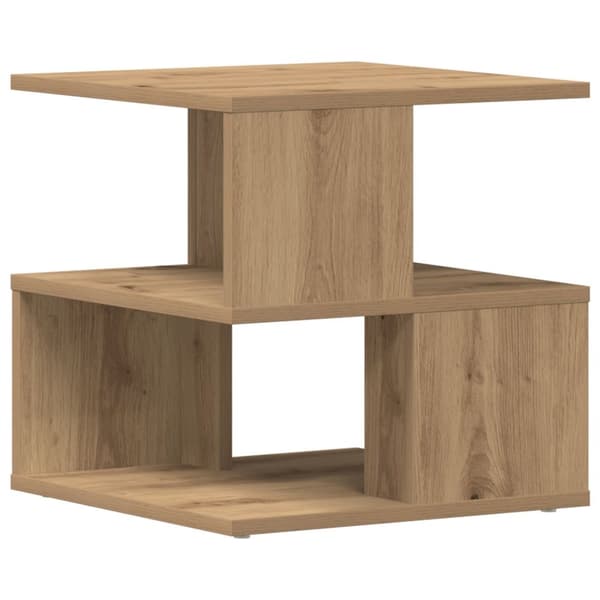 vidaXL Sidebord i kunstverk eik 40x40x40 cm