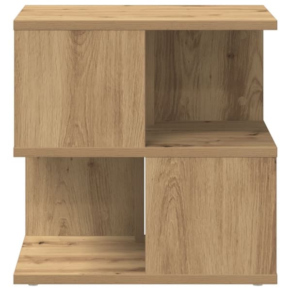 vidaXL Sidebord i kunstverk eik 40x40x40 cm