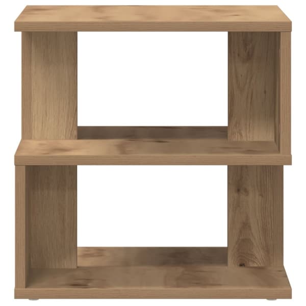 vidaXL Sidebord i kunstverk eik 40x40x40 cm