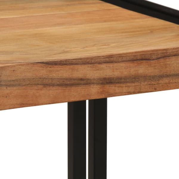 vidaXL Kaffebord 40x50x38 cm Massivt Akasietre