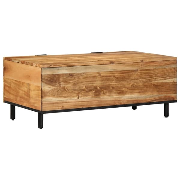 vidaXL Kaffebord 100x54x40 cm Massivt Akasietre