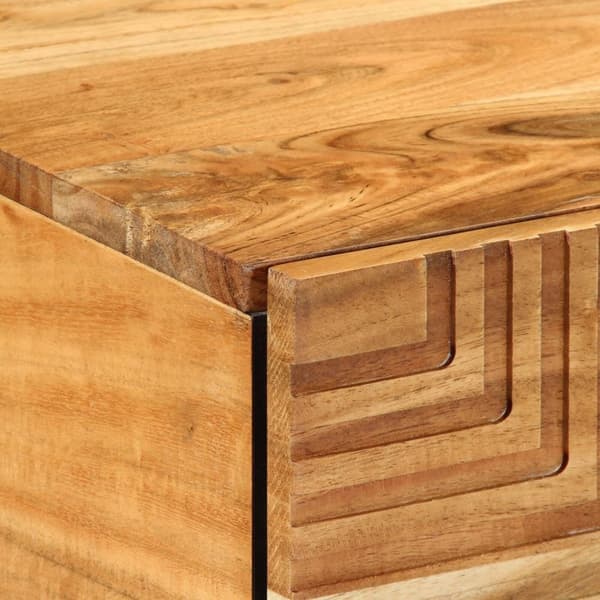 vidaXL Kaffebord 100x54x40 cm Massivt Akasietre