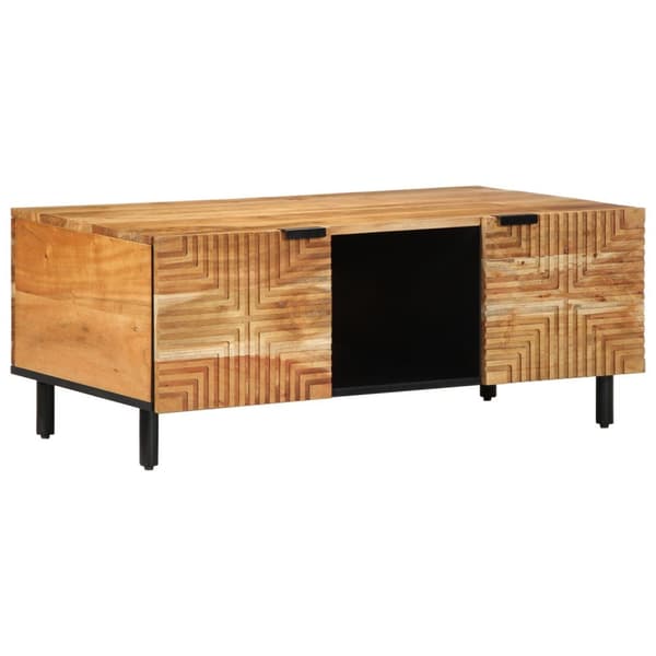 vidaXL Kaffebord 100x54x40 cm Massivt Akasietre