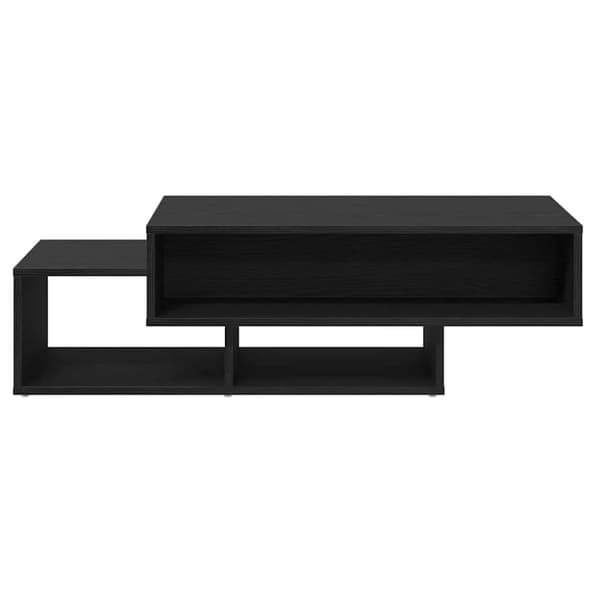 vidaXL Salongbord svart eik 105x55x32 cm konstruert tre