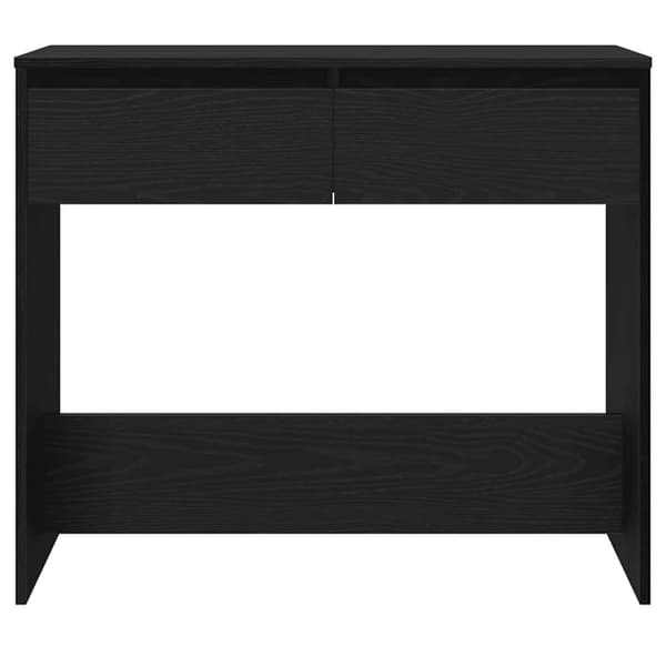 vidaXL Avlastningsbord svart ek 89x41x76,5 cm konstruerat trä