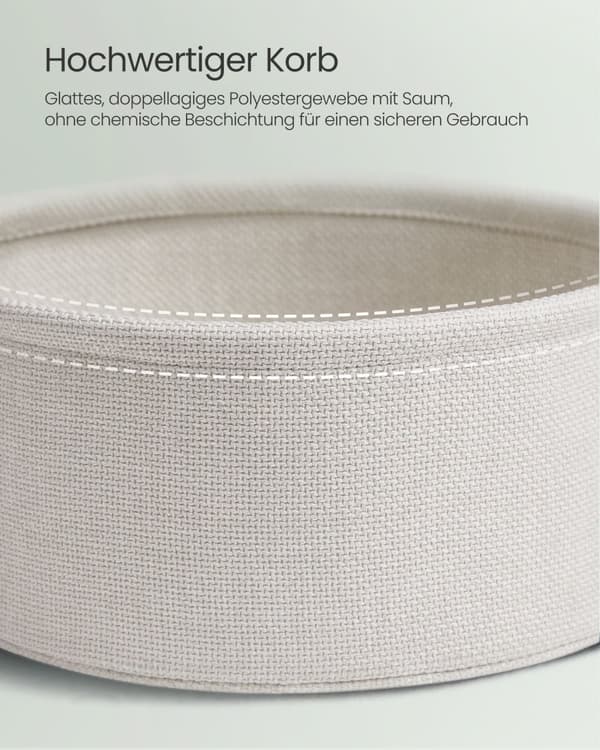 Sidobord, litet bord, litet soffbord, vardagsrumsbord, vit-beige, 45 x 50 cm, lagerbladgrön-krämvit.