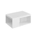 Miniatyrbillede 1 af 5: Sofabord, VASAGLE, 30x60x40 cm, Sne Hvid