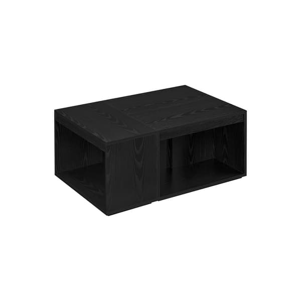 Sidobord, VASAGLE, 30x60x40 cm, Ebony svart.
