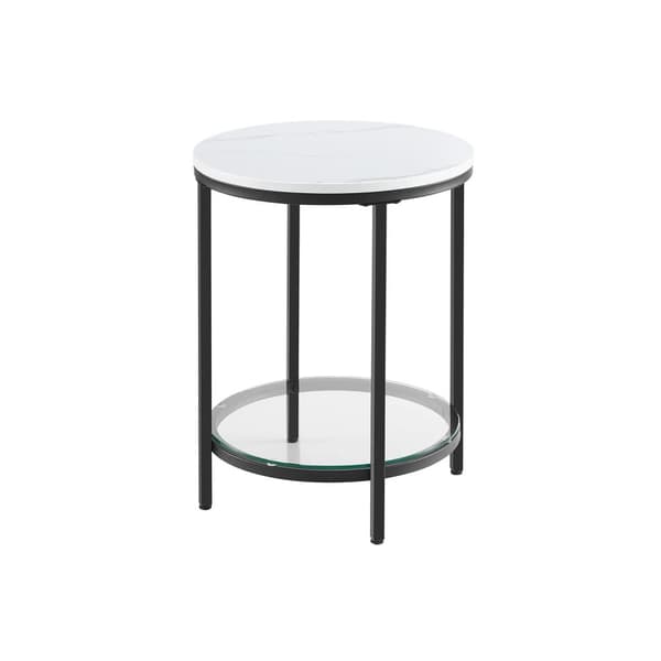 Sofabord, LET285B13, 45x55 cm, Hvid