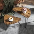 Miniatyrbillede 3 af 6: Kaffebordssæt, VASAGLE LNT012B01, Vintage Brun-Sort