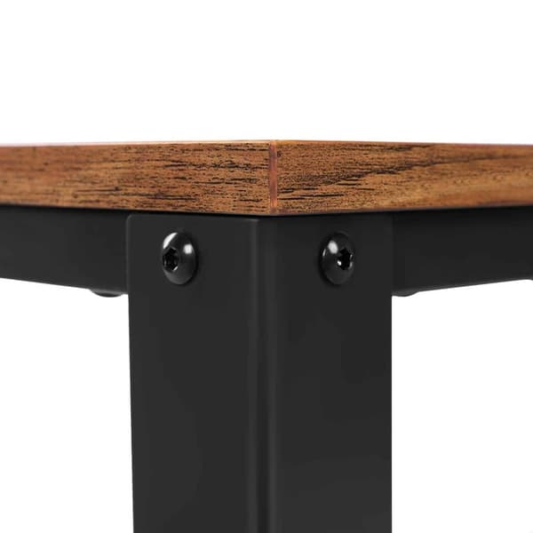 Soffbord, LCT61X, 106x60 cm, Brun-Svart