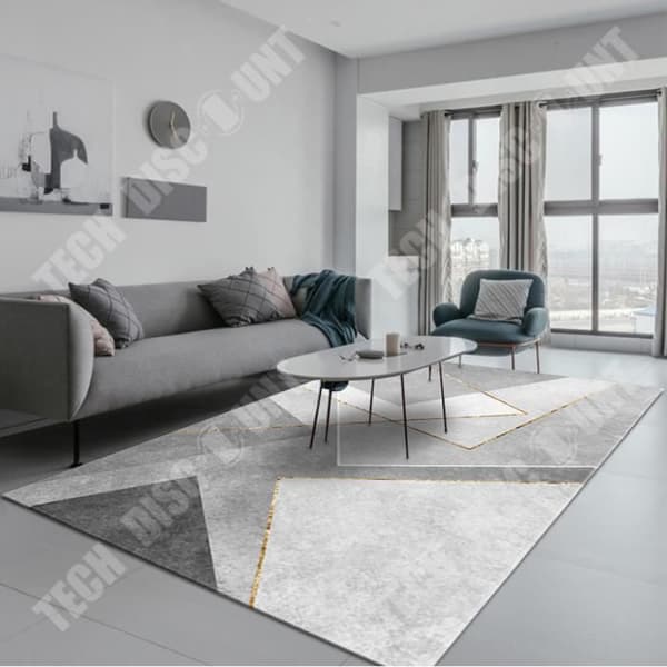 TD® Grå matta vardagsrum hem sovrum soffbord soffa modern nordisk minimalistisk lättvikts lyx avancerad ljudisolering