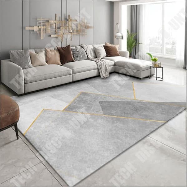 TD® Grå matta vardagsrum hem sovrum soffbord soffa modern nordisk minimalistisk lättvikts lyx avancerad ljudisolering
