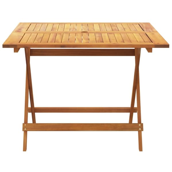 Matgrupp för trädgården 5 delar beige konstrotting/massivt trä