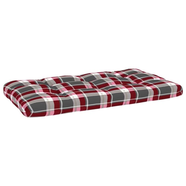 Pallsoffa 2-sits med dynor svart impregnerad furu