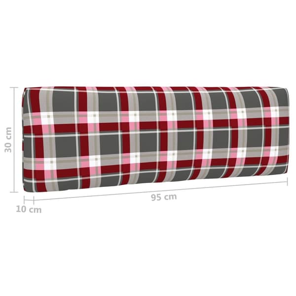 Pallsoffa 2-sits med dynor impregnerad furu