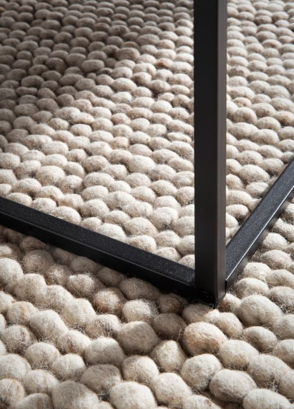 Rootz Modern soffbord - Samtida mittstycke - Styliskt vardagsrumsbord - marmorutseende - 60 cm x 60 cm x 38 cm