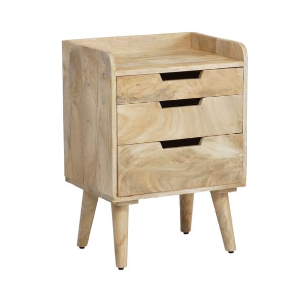Rootz Moderne natkasser - Bedkabinetter - Træ natborde - Unikt design - 45 cm x 63 cm x 33 cm