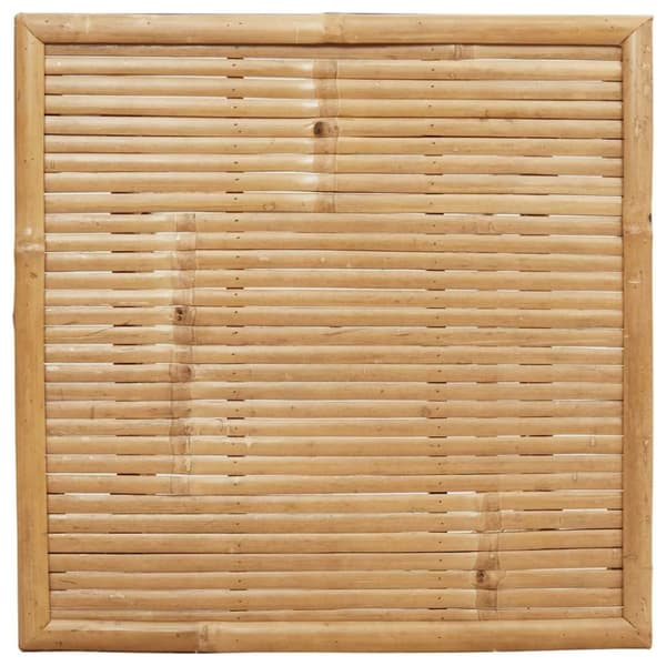 Barbord för utomhusbruk fyrkantigt 55x55x100 cm bambu